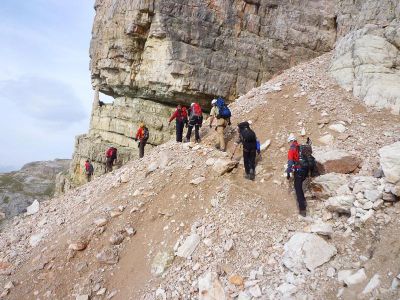 001-An der Suedwand des Tofana di Rozes